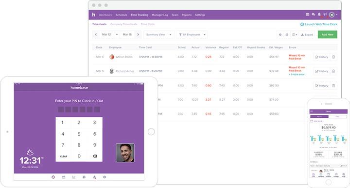 web schedule software