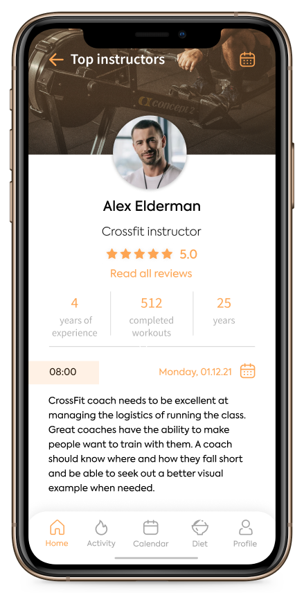 gym app development